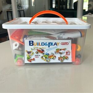 Kids Build & Play Construction Set by Hayne